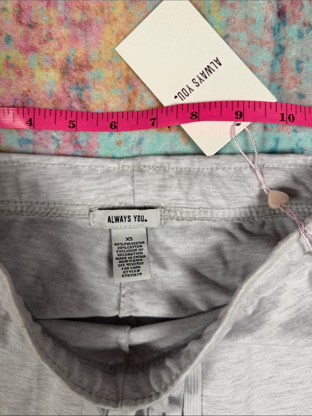 Always Light Gray Women's Hoodie and Drawstring Pants Set - Picture 7 of 7